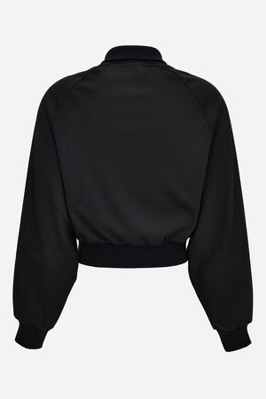Sweatshirt In Technical Jersey With Medusa Embroidery