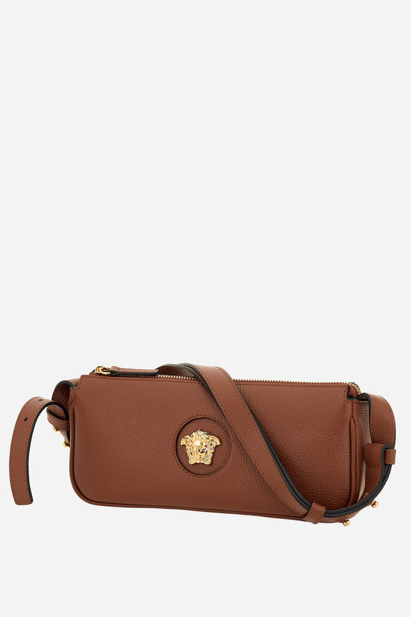 La Medusa Shoulder Bag In Grainy Calf Leather