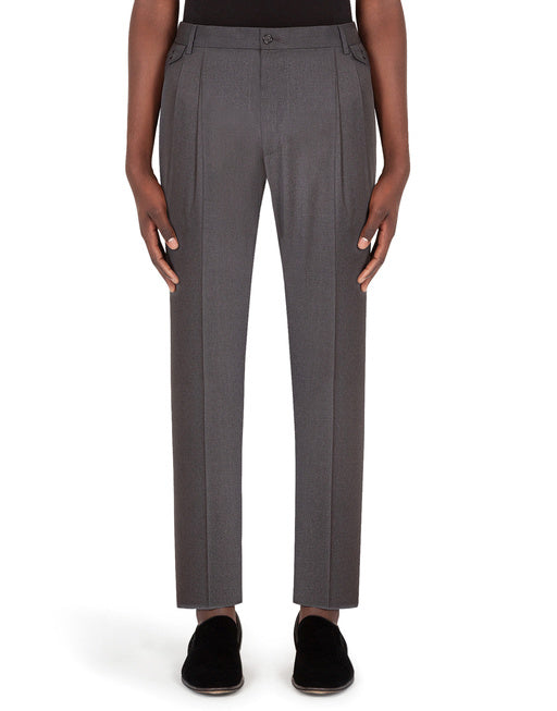 WOOL PANTS WITH DARTS