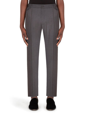 WOOL PANTS WITH DARTS