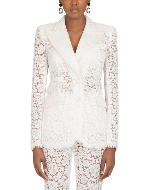 LACE JACKET WITH EDGE DETAILING