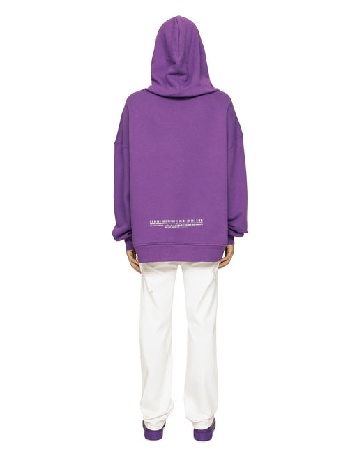 JERSEY HOODIE WITH DGVIB3 PRINT