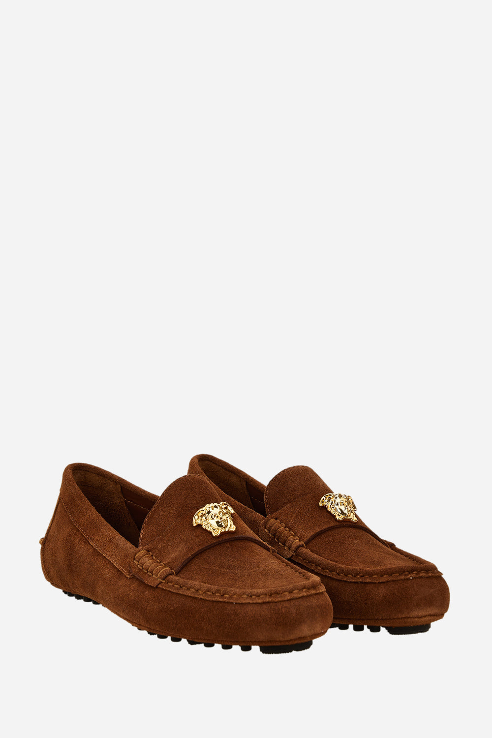 La Medusa Drivers In Suede-Enamel Hw