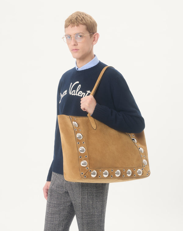 Maglione Girocollo In Lana Con Ricamo Chez Valentino