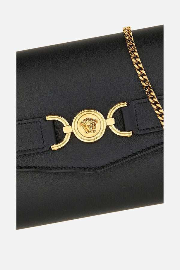 Medusa 95 Wallet On Chain In Calf Leather