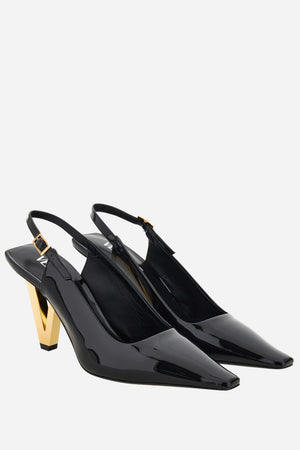 V2025 Sling Back In Patent Leather