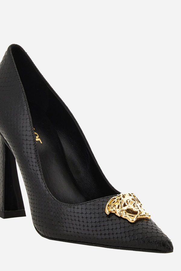 La Medusa Pump  In Printed Ayers Calf Leather