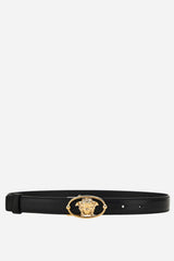 La Medusa Belt 2,5 Cm In Calf Leather