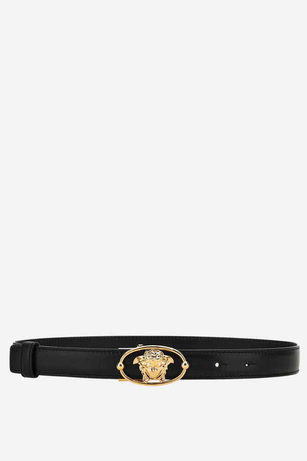 La Medusa Belt 2,5 Cm In Calf Leather