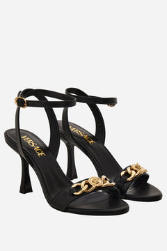 Icon Chain Sandal  In Calf Leather