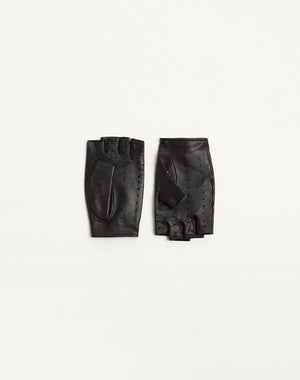 Guanti Fingerless Vlogo Signature In Nappa 