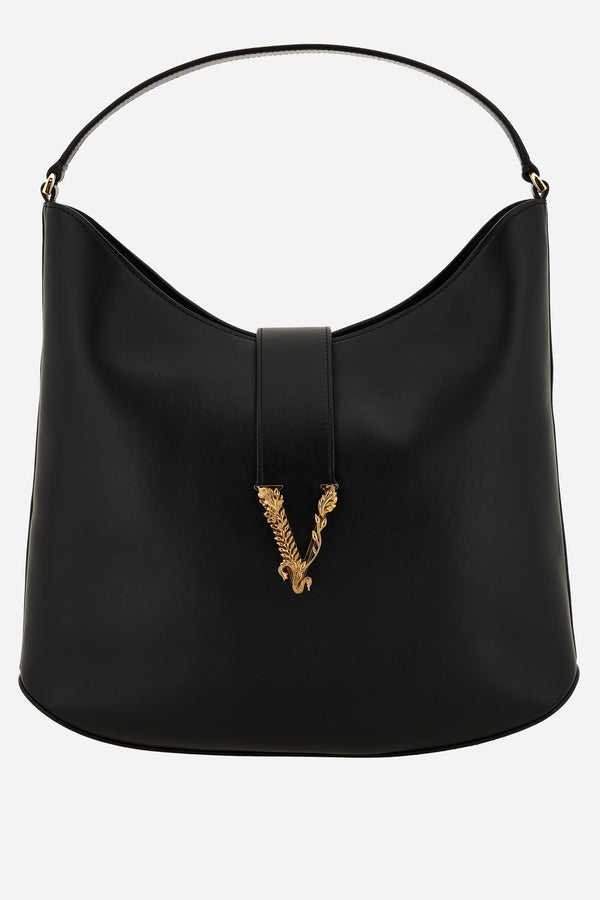 Virtus Hobo Bag In Calf Leather
