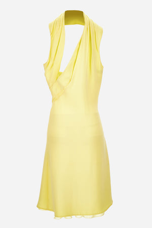 Cocktail Dress In Silk Cady