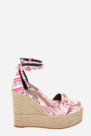 Medusa 95 Espadrilles In Calf Leather