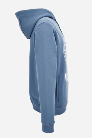 Sweatshirt In Non-Brushed Sweat Fabric-Logo Print