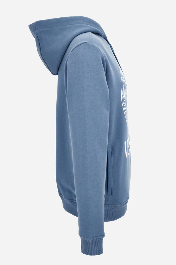 Sweatshirt In Non-Brushed Sweat Fabric-Logo Print