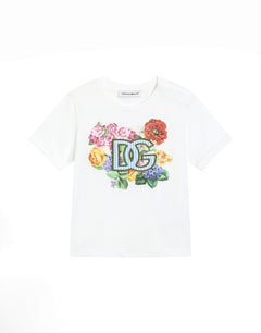 JERSEY T-SHIRT WITH DG LOGO