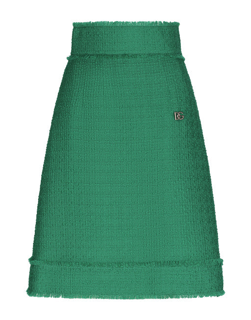 RASCHEL TWEED MIDI SKIRT