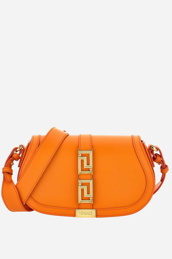 Greca Goddess Medium Shoulder In Calf Leather
