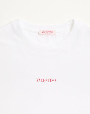 T-Shirt Con Stampa Valentino