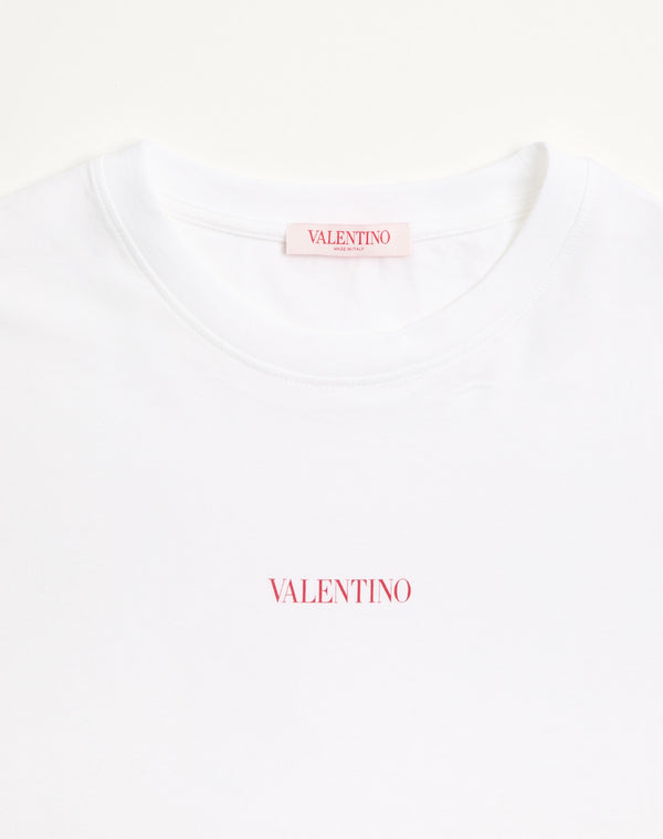 T-Shirt Con Stampa Valentino