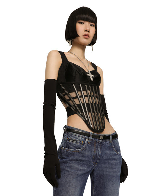 KIM DOLCE&GABBANA SKINNY JEANS IN STRETCH DENIM
