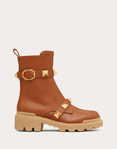 Combat Boot Roman Stud In Vitello 40Mm