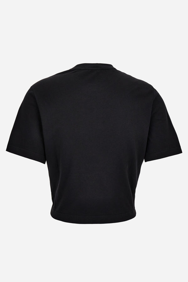 T-Shirt In Cotton Jersey Fabric Logo Print
