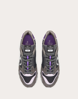 Sneaker Low-Top Vlogo Pace In Crosta, Tessuto E Vitello