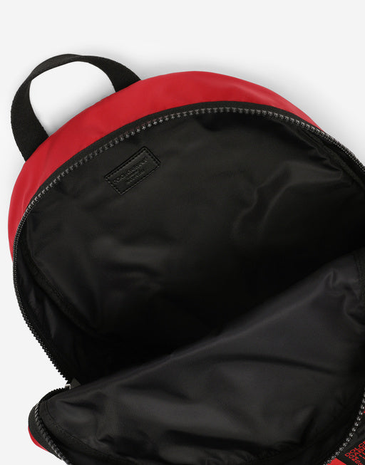 NYLON BACKPACK WITH DOLCE&GABBANA LOGO