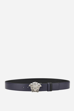 La Medusa Reversible Belt 4 Cm In Calf Leather