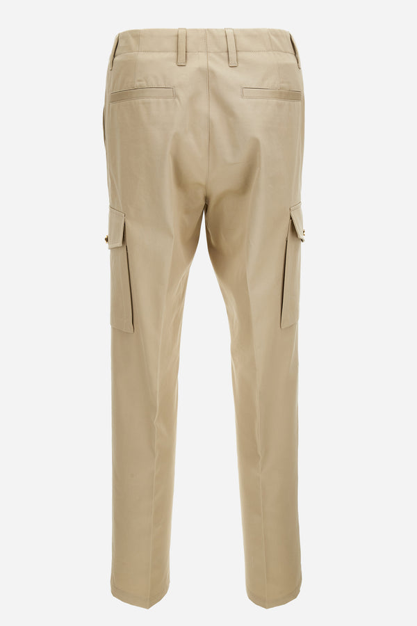 Informal Pant In Responsible Cotton Gabardine Wr Fabric