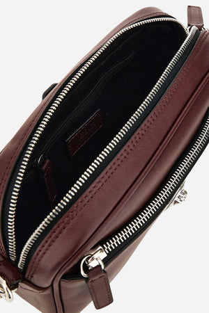 Icon Crossbody Bag In Calf Leather
