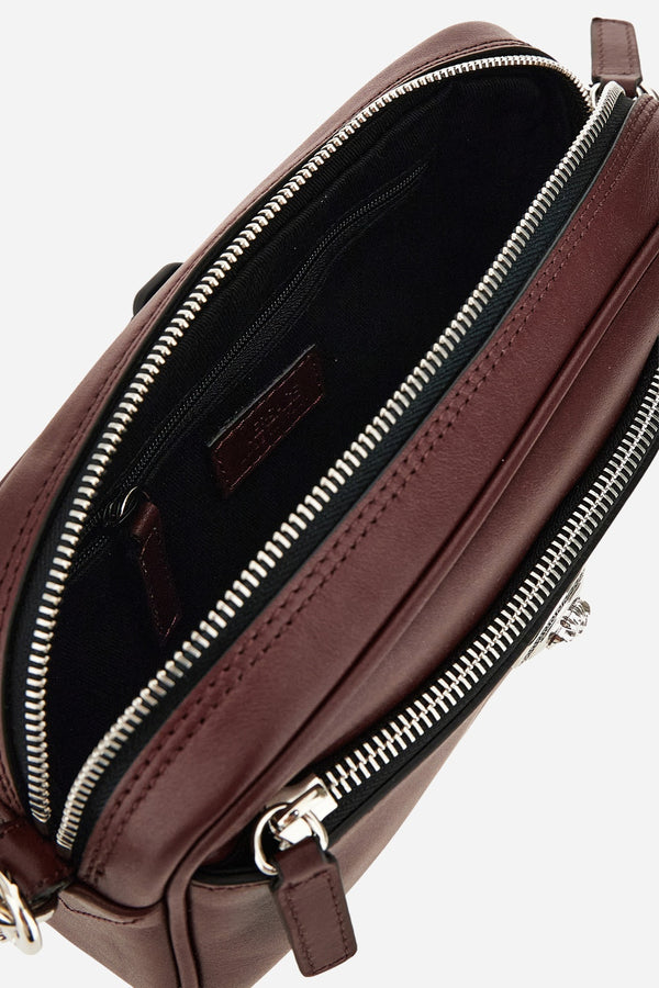 Icon Crossbody Bag In Calf Leather