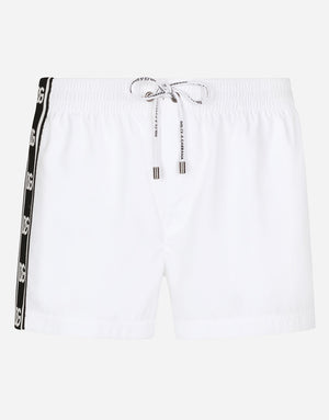 SHORT SWIM TRUNKS WITH DG LOGO BAND