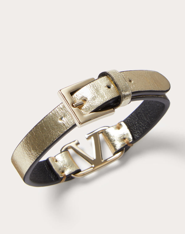 Bracciale Vlogo Singnature In Pelle Laminata