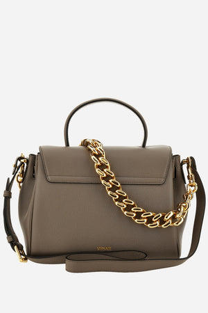 La Medusa Medium Top Handle In Grainy Calf Leather