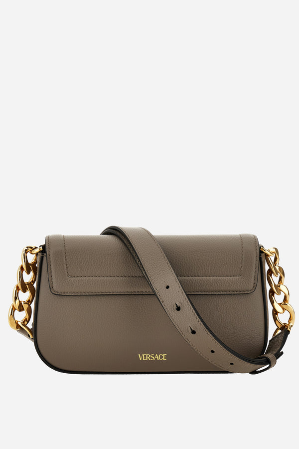 La Medusa Shoulder Bag In Grainy Calf Leather