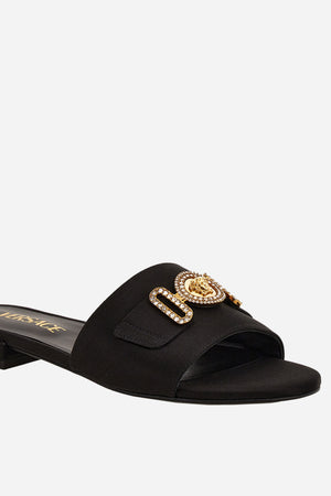 Medusa Biggie Sandal  In Satin