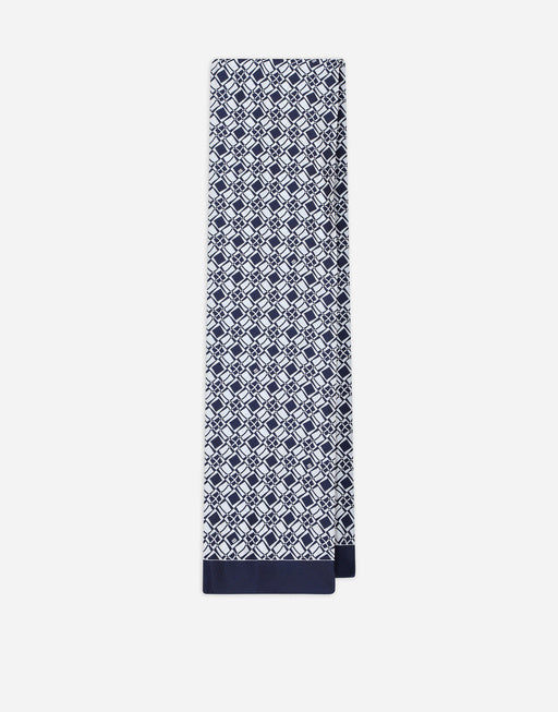 SILK SCARF WITH PRINT