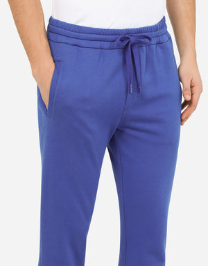 JERSEY JOGGING PANTS WITH BRANDED PLATE