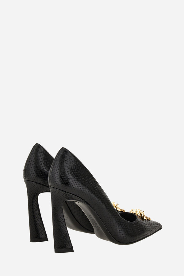 La Medusa Pump  In Printed Ayers Calf Leather