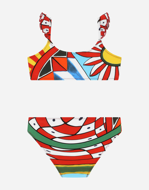 CARRETTO-PRINT BRALETTE BIKINI