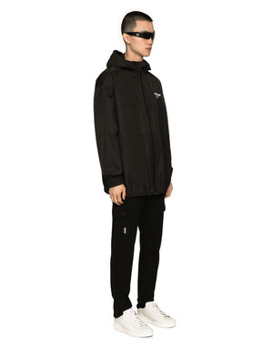 TECHNICAL JERSEY CARGO PANTS WITH DGVIB3 PRINT