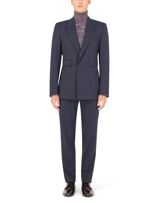 STRETCH GLEN PLAID WOOL SICILIA-FIT SUIT