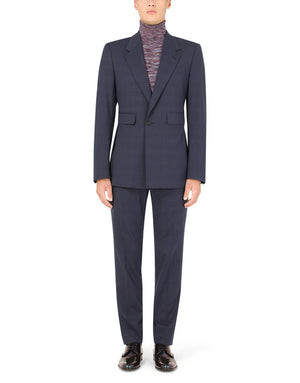 STRETCH GLEN PLAID WOOL SICILIA-FIT SUIT