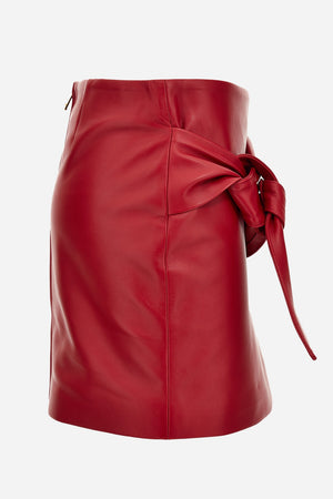 Skirt Leather In Lamb
