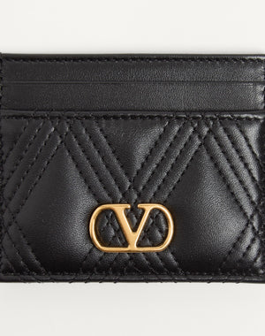 Portacarte Valentino Garavani Quiltie 67 In Nappa Trapuntata