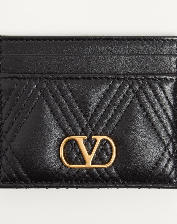 Portacarte Valentino Garavani Quiltie 67 In Nappa Trapuntata