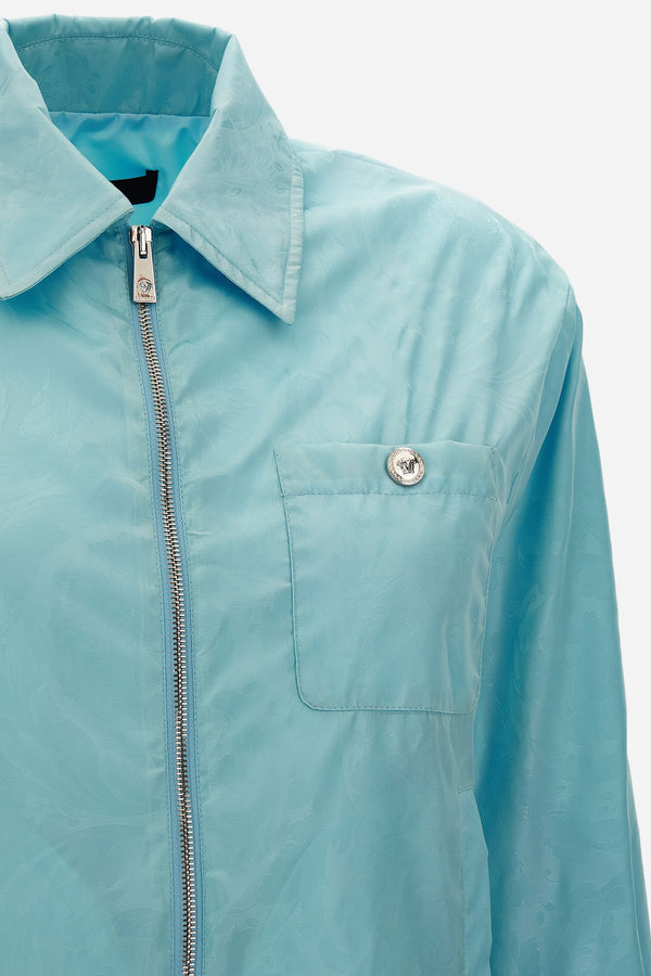 Blouson In Fabric Techno Jacquard Soft Barocco